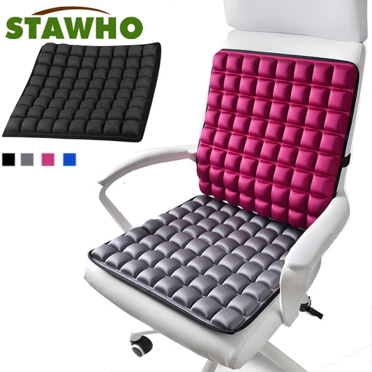 3D Air Seat Cushion for Office Chair Car Seat Anti-slip Universal Front Chair Seat for Back Sciatica Tailbone Pain Seat Pad